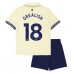 Everton Jack Grealish #18 Bortedraktsett Barn 2025-26 Korte ermer (+ Korte bukser)